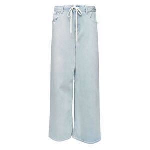 Mm6 Maison Margiela Women's Jeans Clear Blue